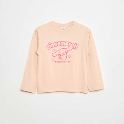 T-shirt 'Kuromi' 'Hellokitty&friends' en jersey coton ROSE