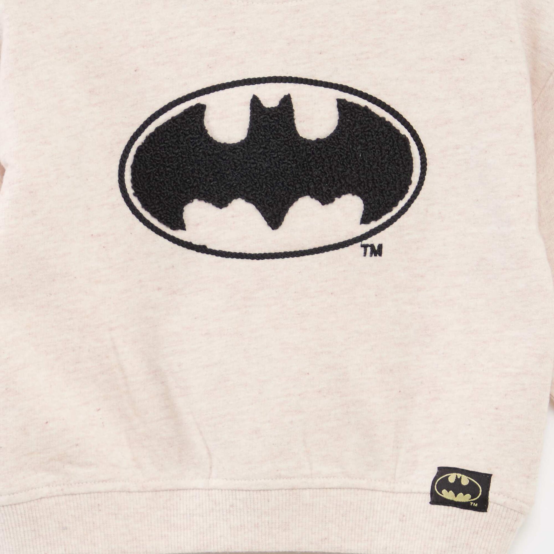 Sweat 'Batman' 'DC Comics' à col rond BEIGE