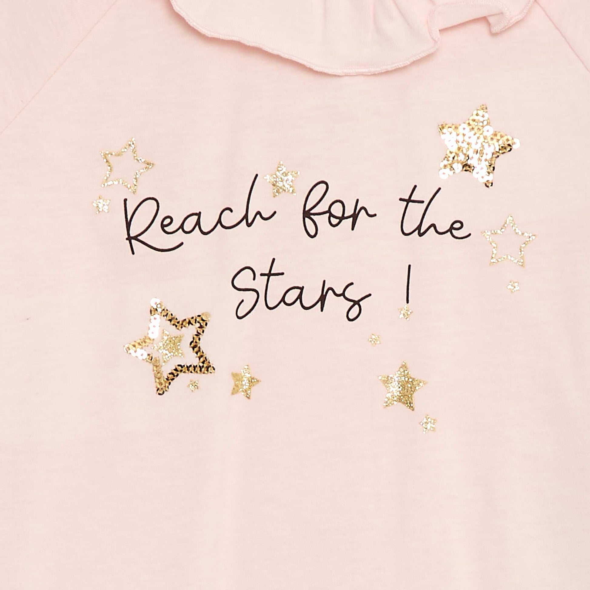 Tee-shirt évasé imprimé ROSE