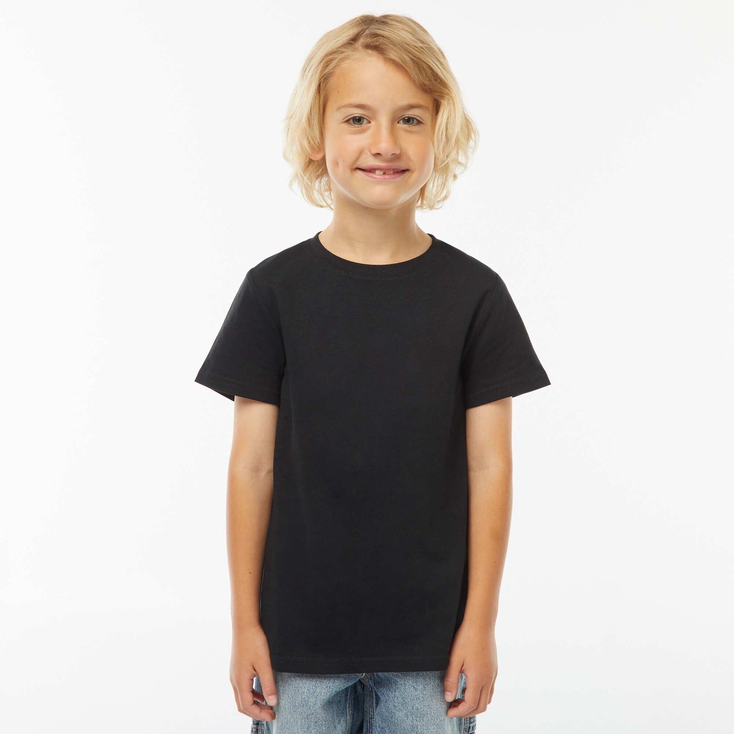 T-shirt coton 140 Gr - Unisexe NOIR