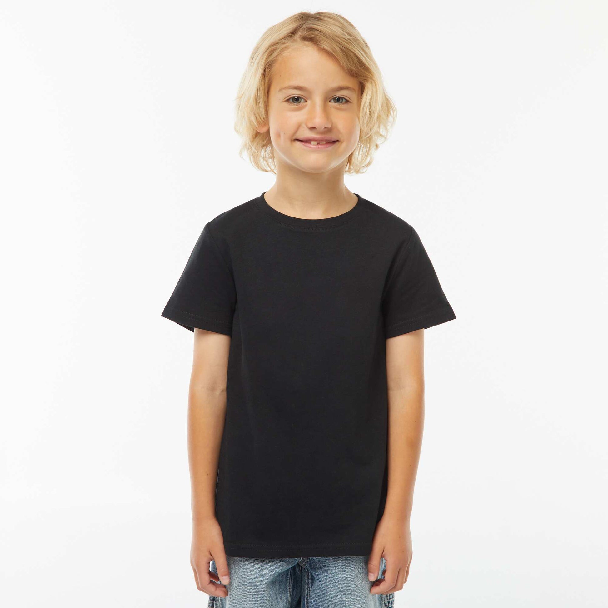 T-shirt coton 140 Gr - Unisexe NOIR