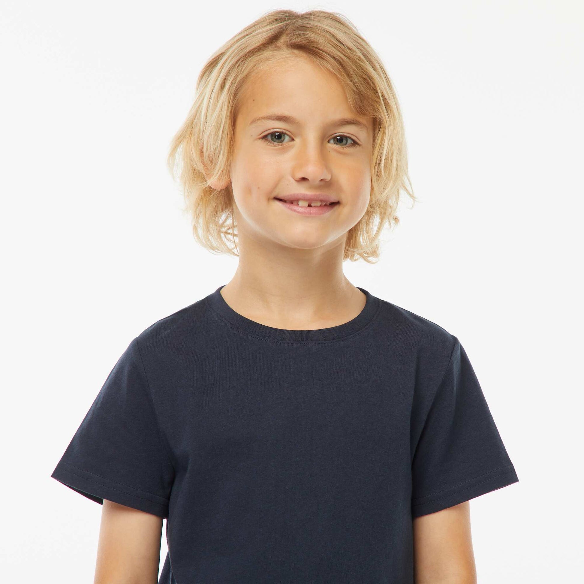 T-shirt coton 140 Gr - Unisexe BLEU MARINE