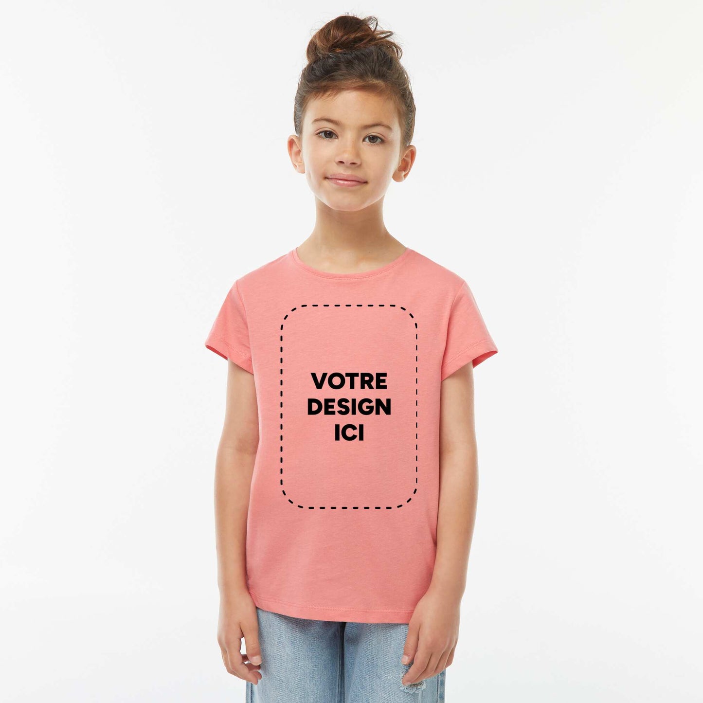 T-shirt coton 140 Gr ROSE