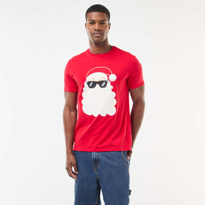 Tee-shirt de Noël fantaisie ROUGE