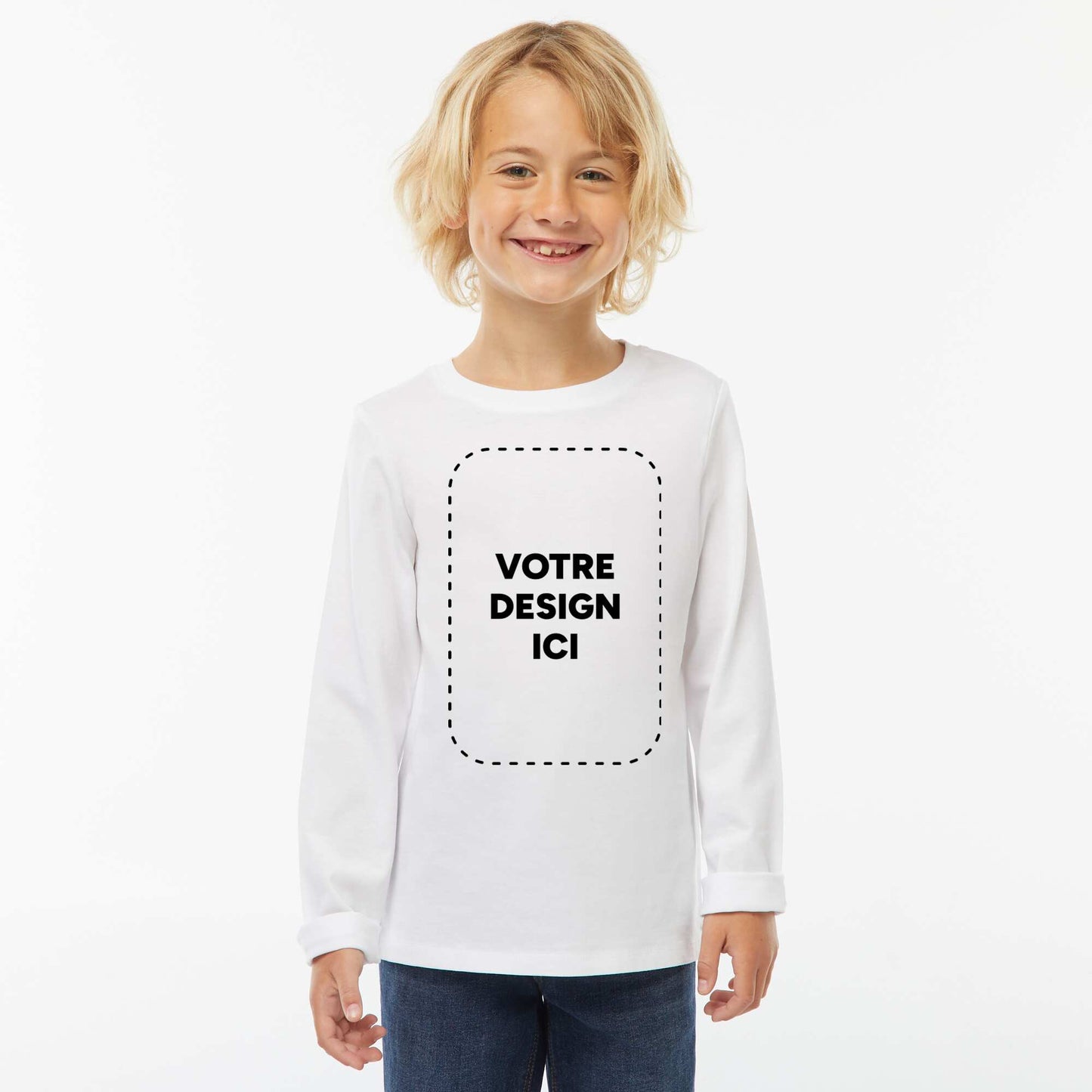 T-shirt coton 160 Gr - unisexe BLANC