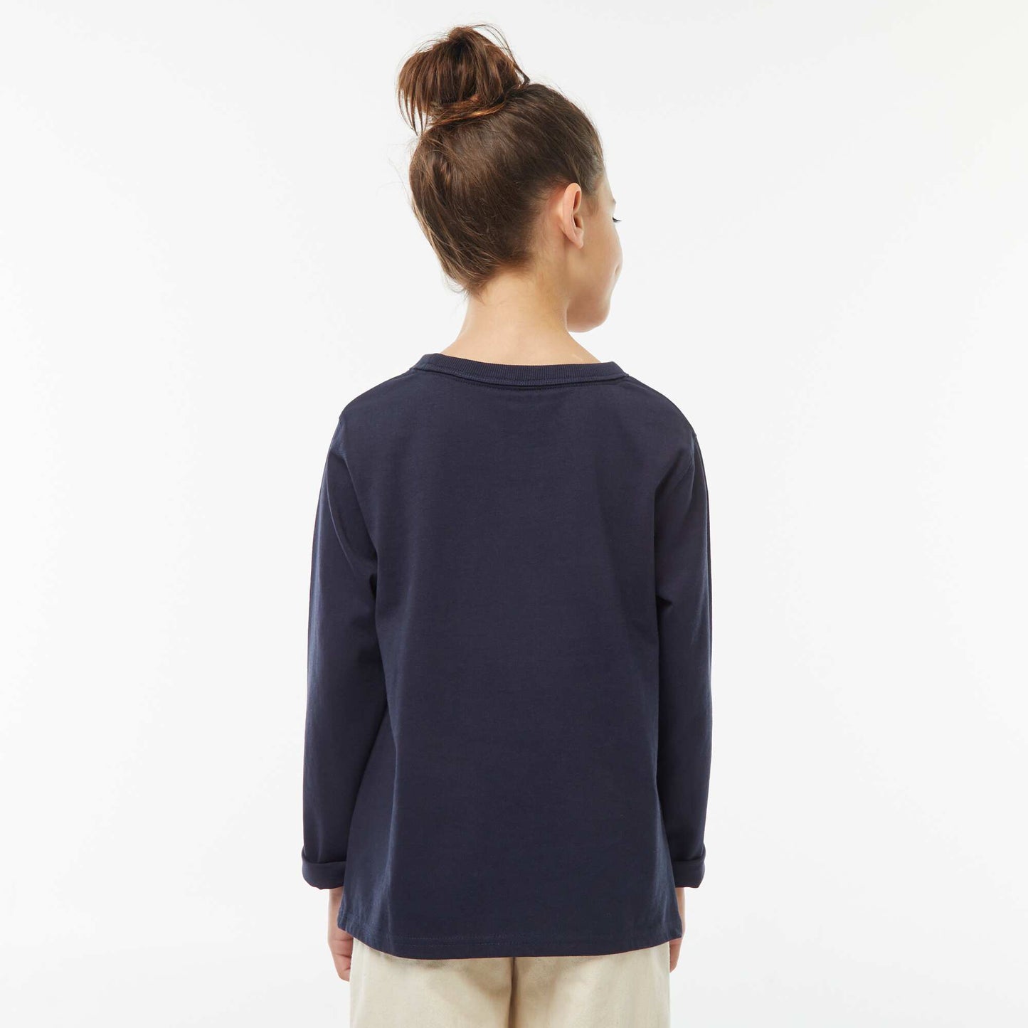 T-shirt coton 225 Gr - unisexe BLEU MARINE