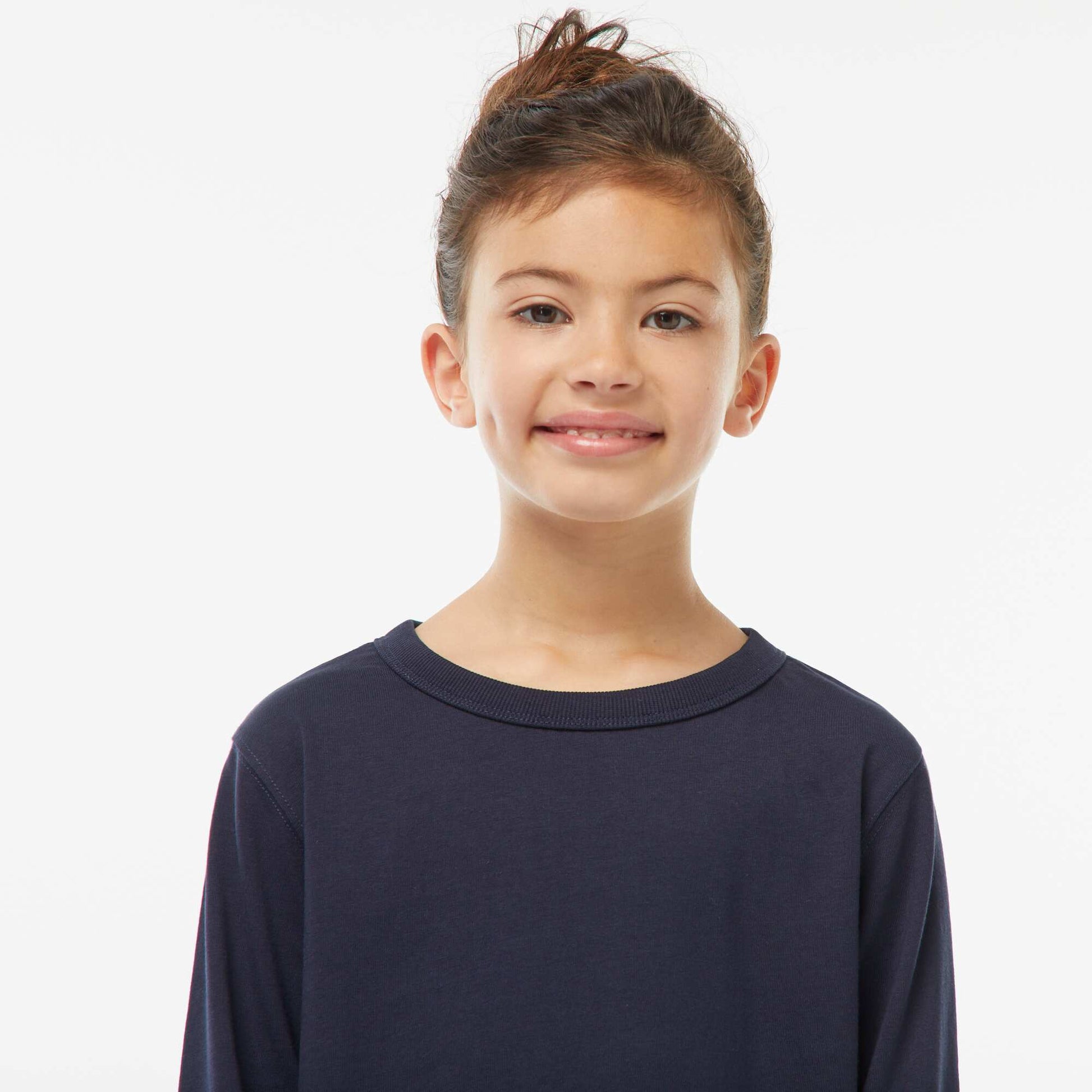 T-shirt coton 225 Gr - unisexe BLEU MARINE