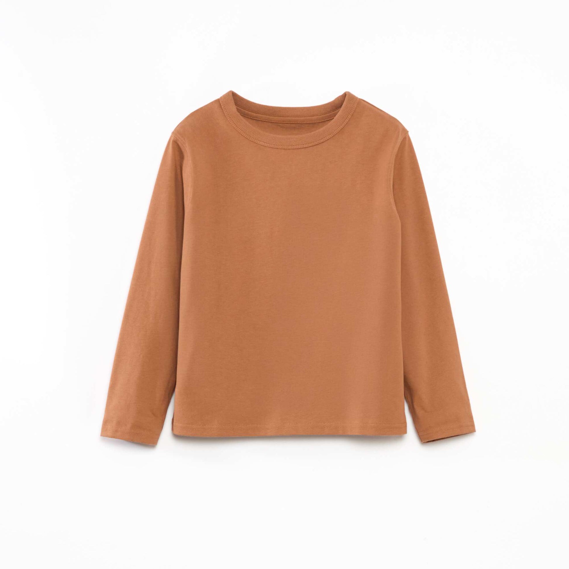 T-shirt coton 225 Gr - unisexe MARRON