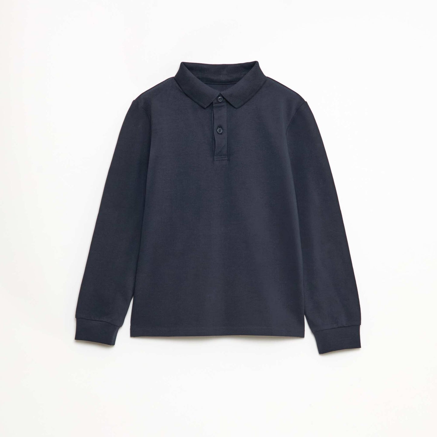 Polo maille piquée coton 220 gr - unisexe BLEU MARINE