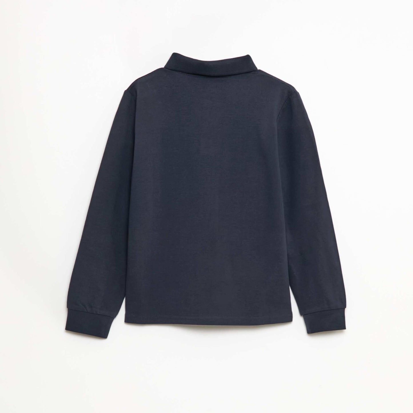 Polo maille piquée coton 220 gr - unisexe BLEU MARINE