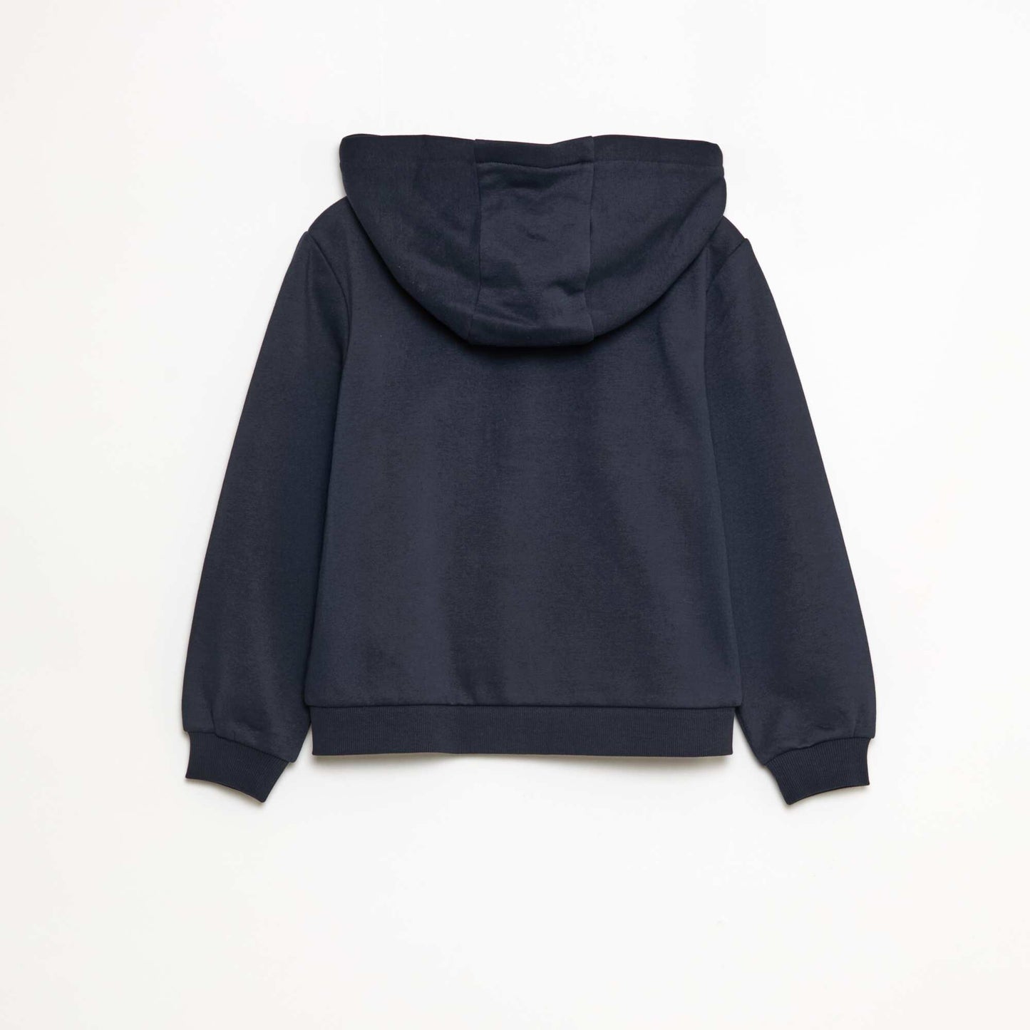 Sweat zippé capuche molleton 260 Gr -unisexe BLEU MARINE
