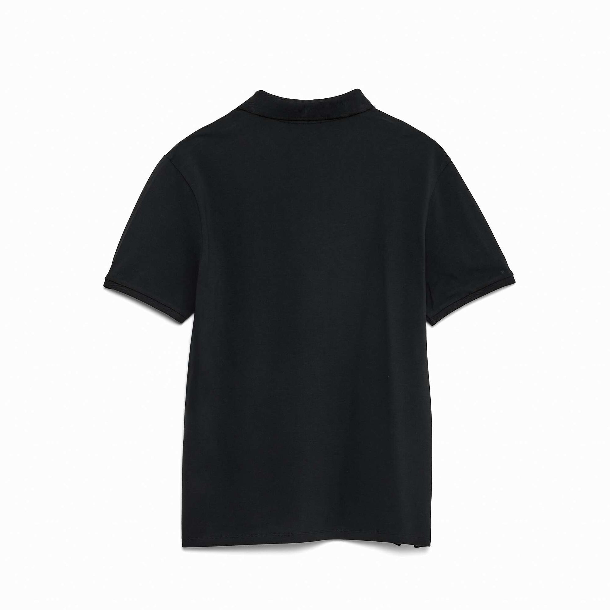 Polo maille piquée coton 220 gr - unisexe NOIR