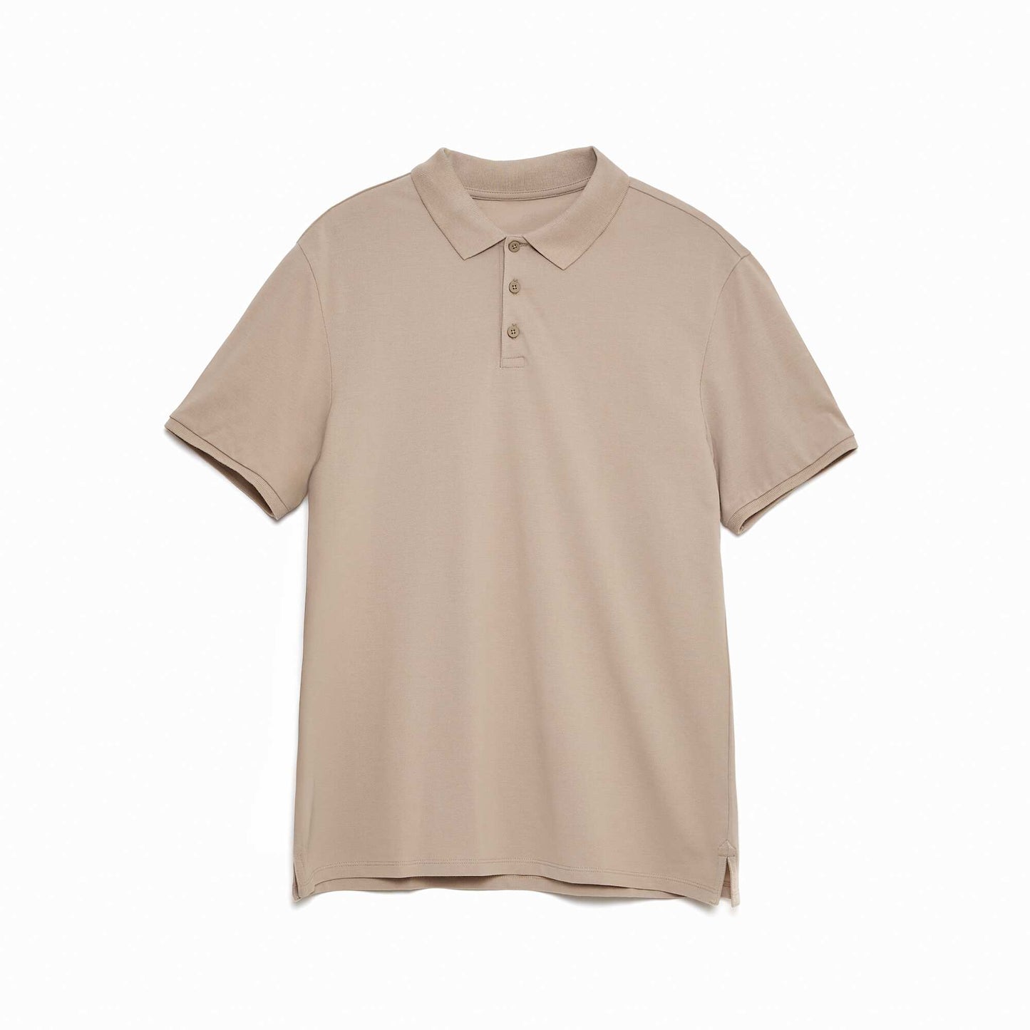 Polo maille piquée coton 220 gr - unisexe BEIGE