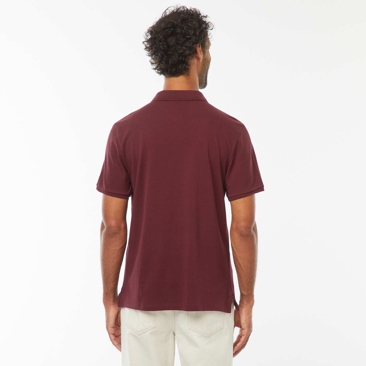 Polo maille piquée coton 220 gr - unisexe ROUGE