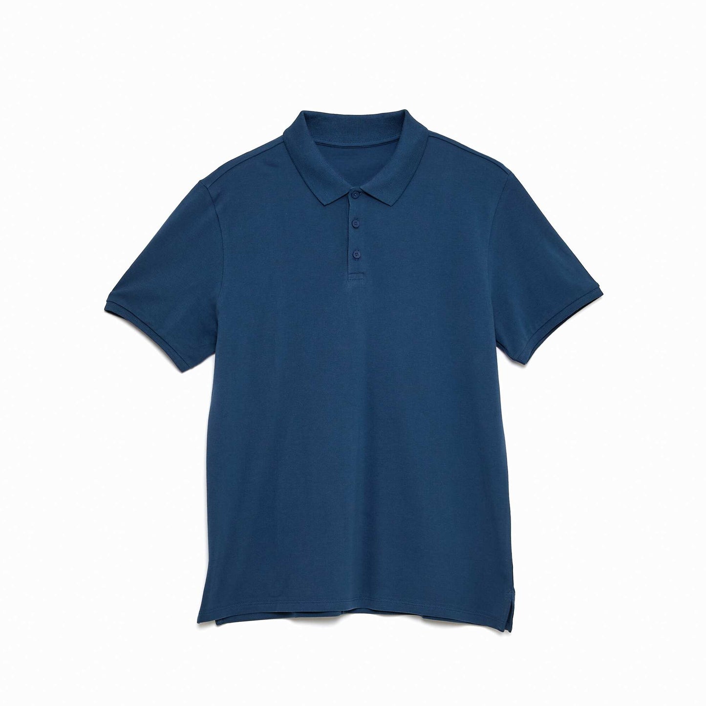 Polo maille piquée coton 220 gr - unisexe BLEU