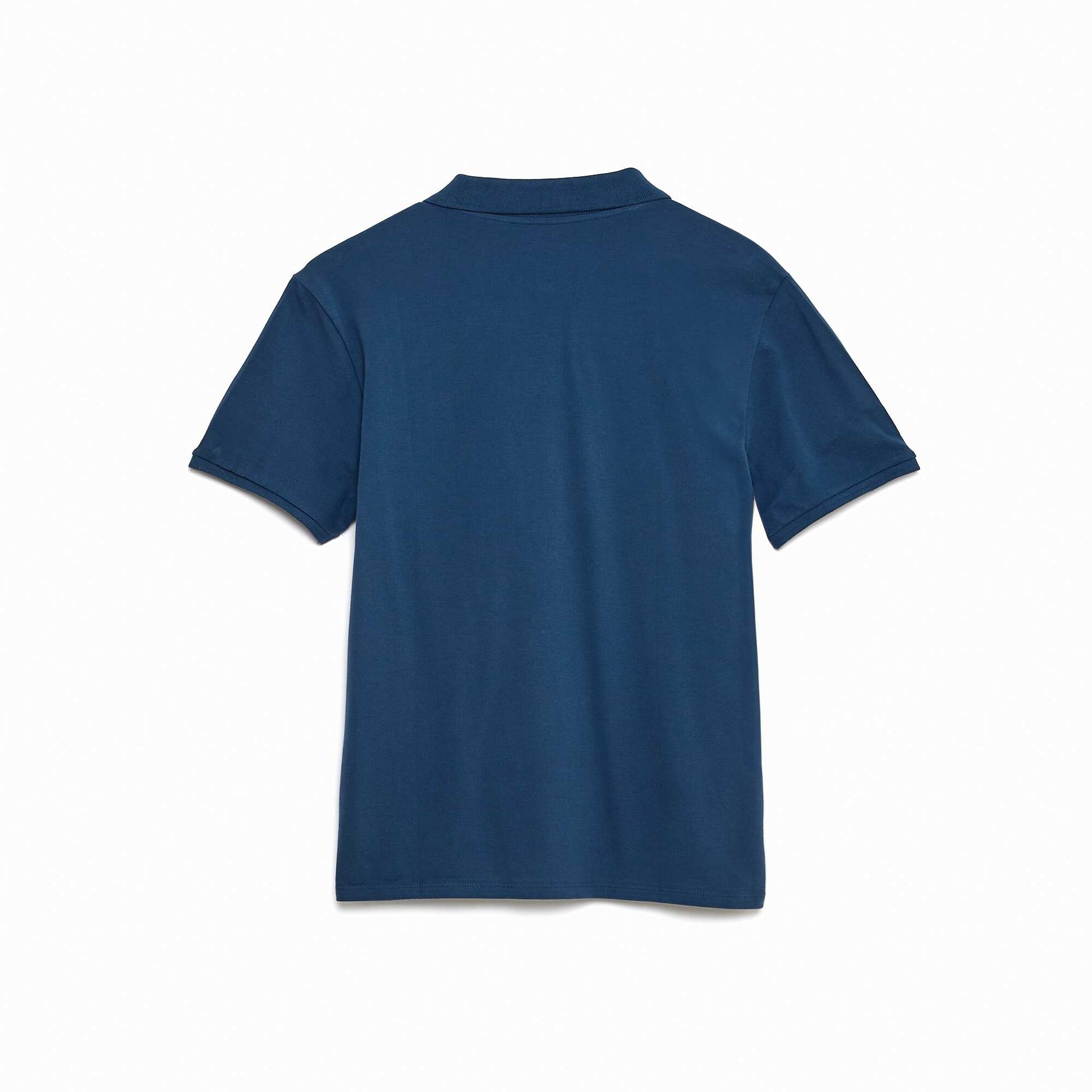 Polo maille piquée coton 220 gr - unisexe BLEU