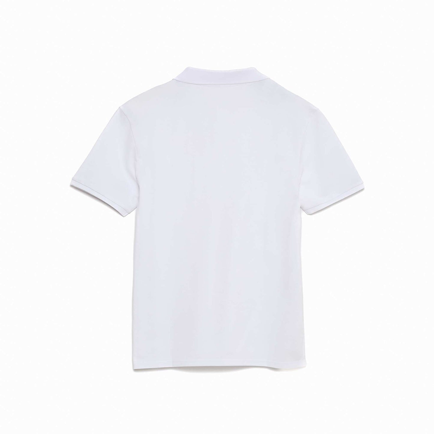 Polo maille piquée coton 220 gr - unisexe BLANC
