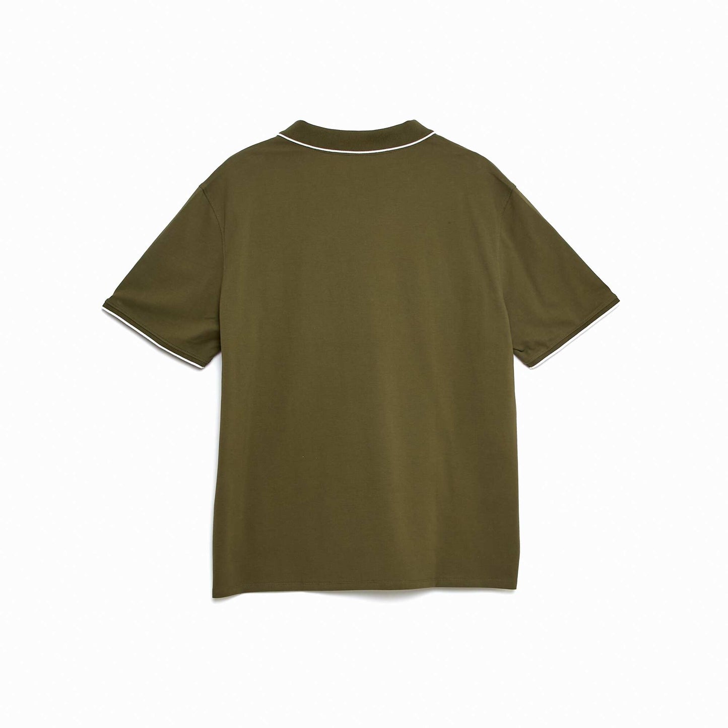 Polo maille piquée coton 220 gr KAKI