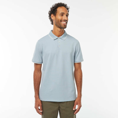 Polo maille piquée coton 220 gr BLEU