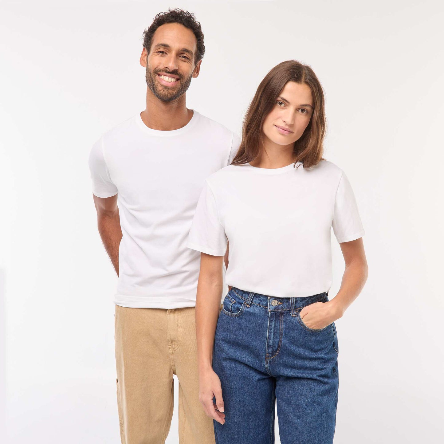 T-shirt coton 160 Gr - unisexe BLANC