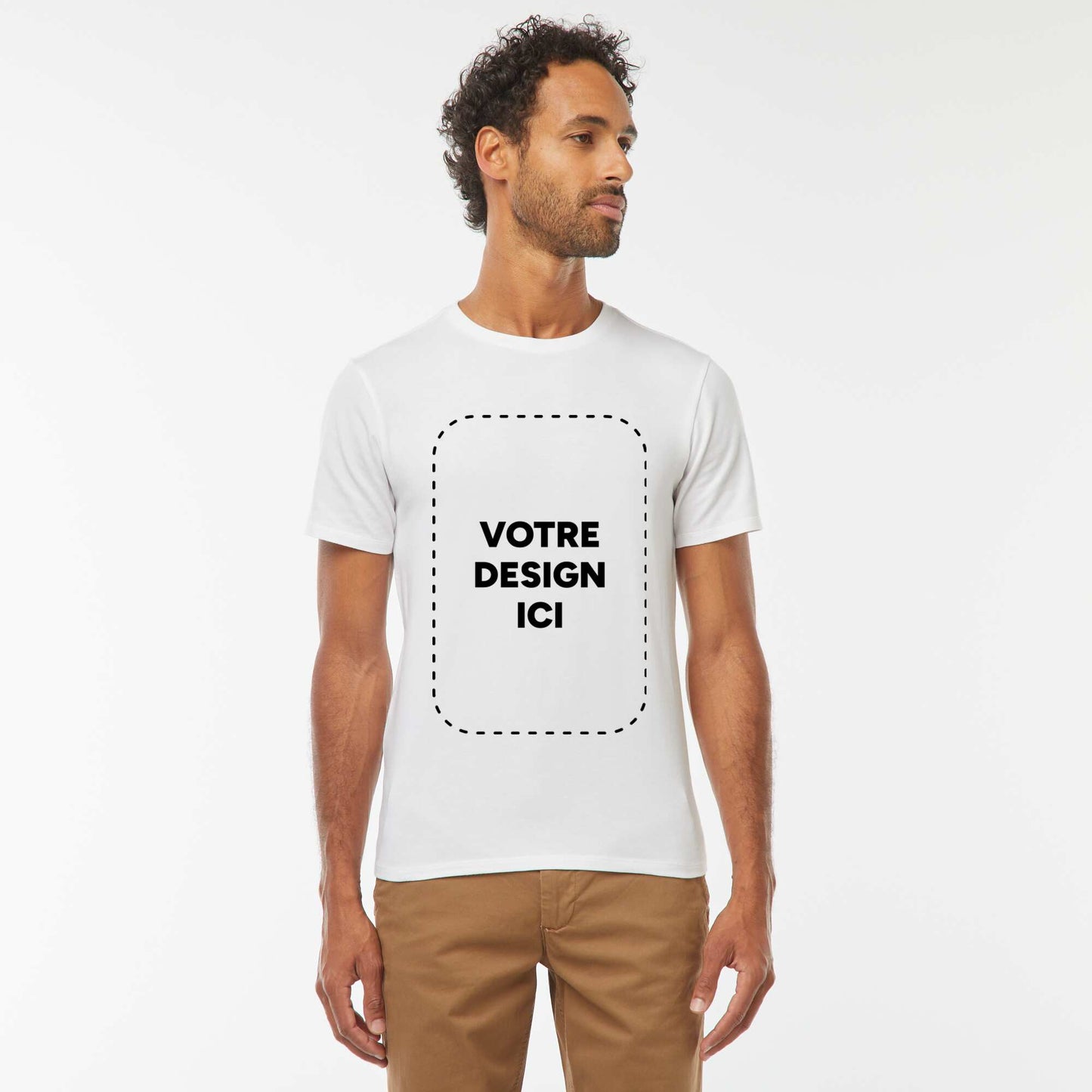 T-shirt coton 160 Gr - unisexe BLANC