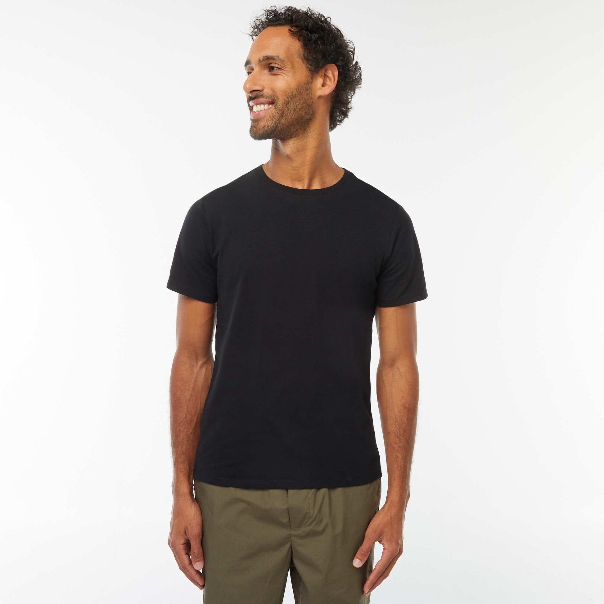 T-shirt coton 160 Gr - unisexe NOIR