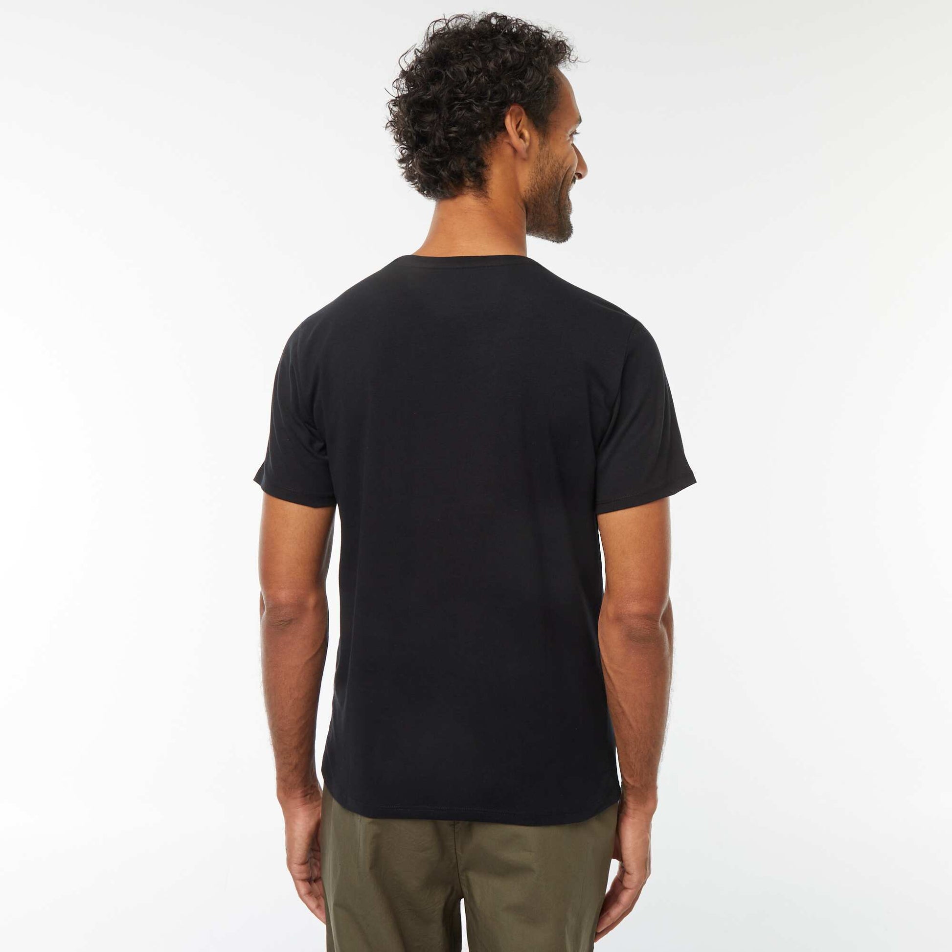 T-shirt coton 160 Gr - unisexe NOIR