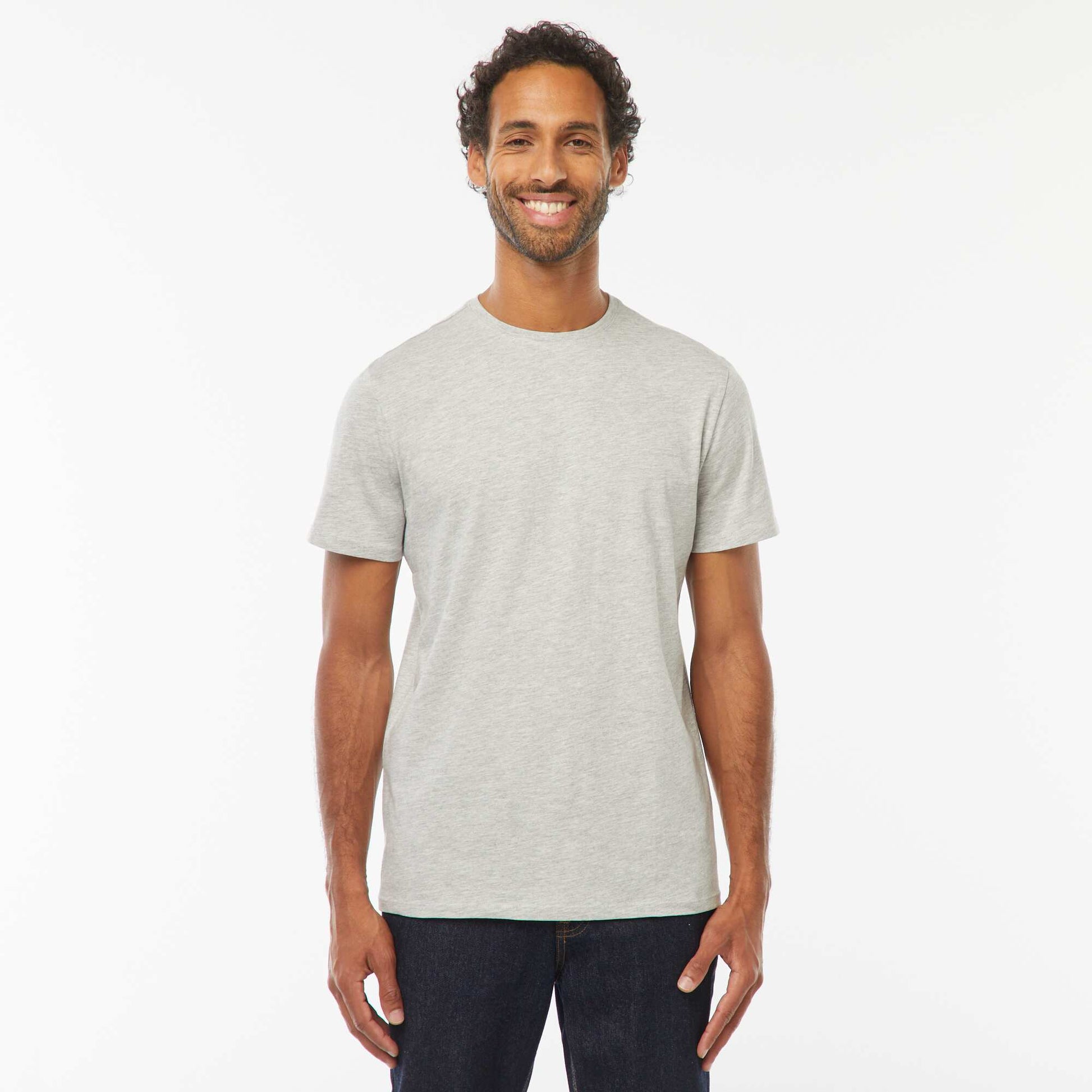 T-shirt coton 160 Gr - unisexe GRIS