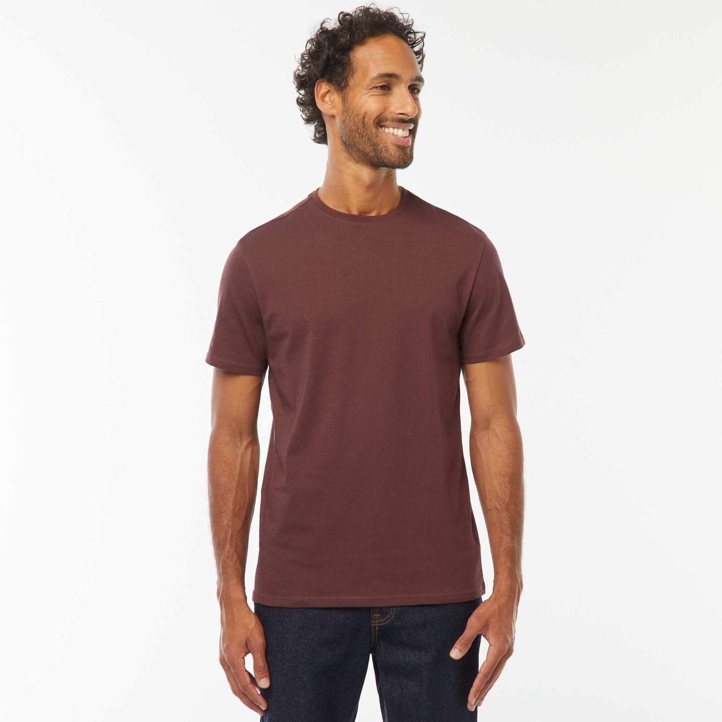 T-shirt coton 160 Gr - unisexe BORDEAUX