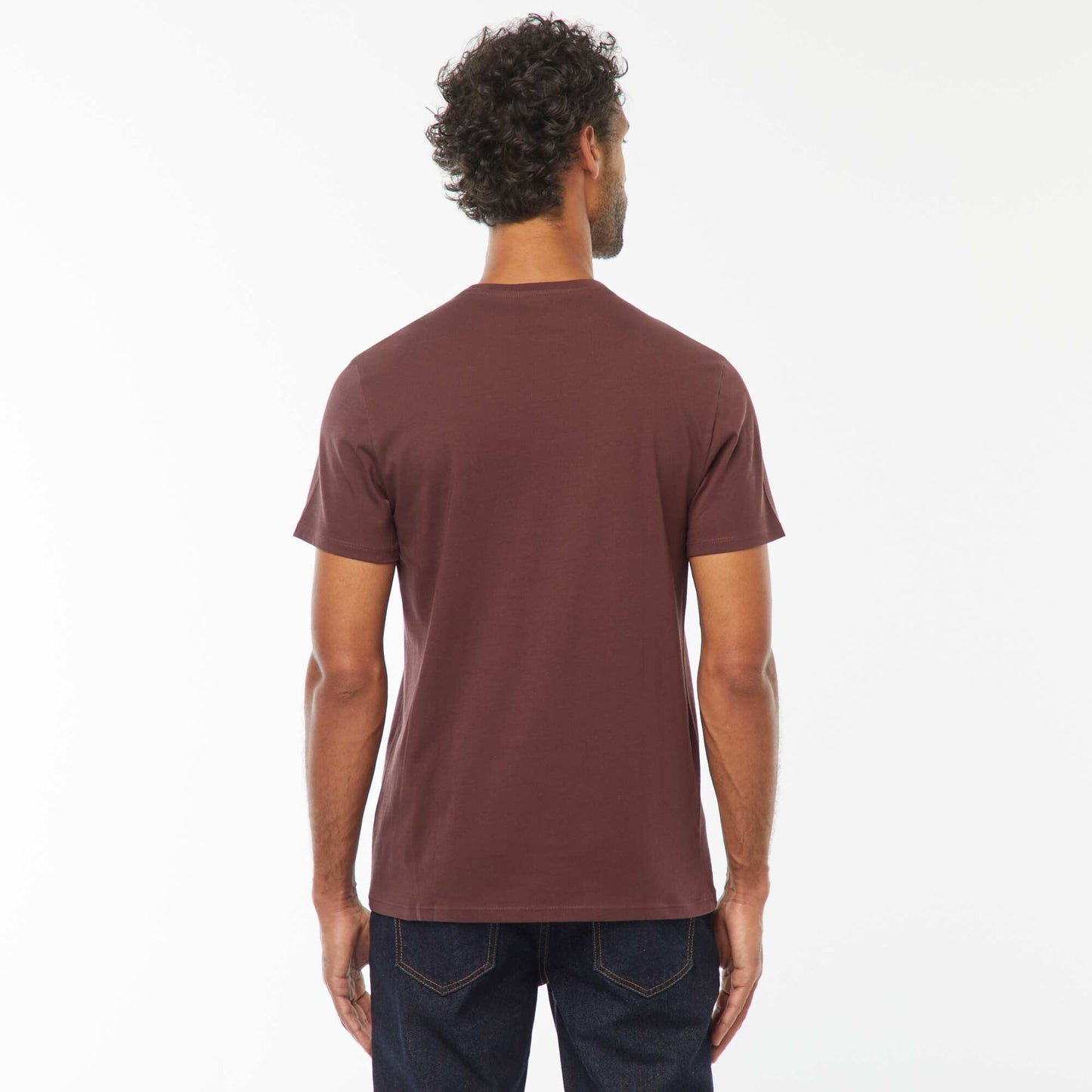 T-shirt coton 160 Gr - unisexe BORDEAUX