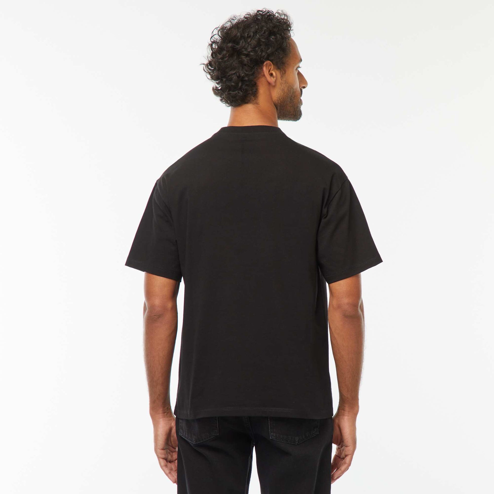 T-shirt coton 225 Gr NOIR