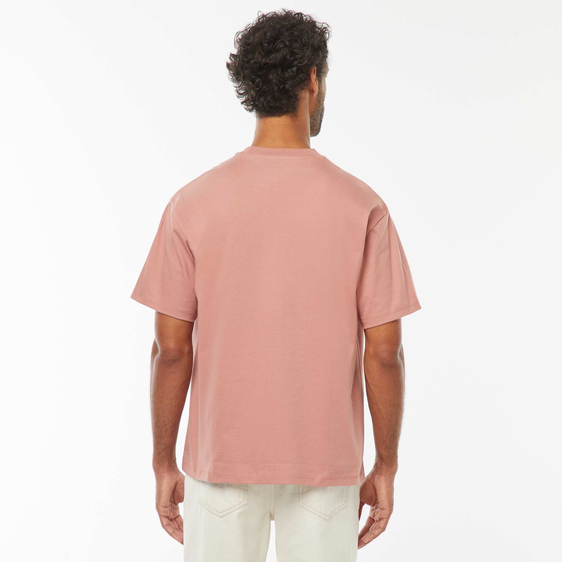 T-shirt coton 225 Gr ROSE