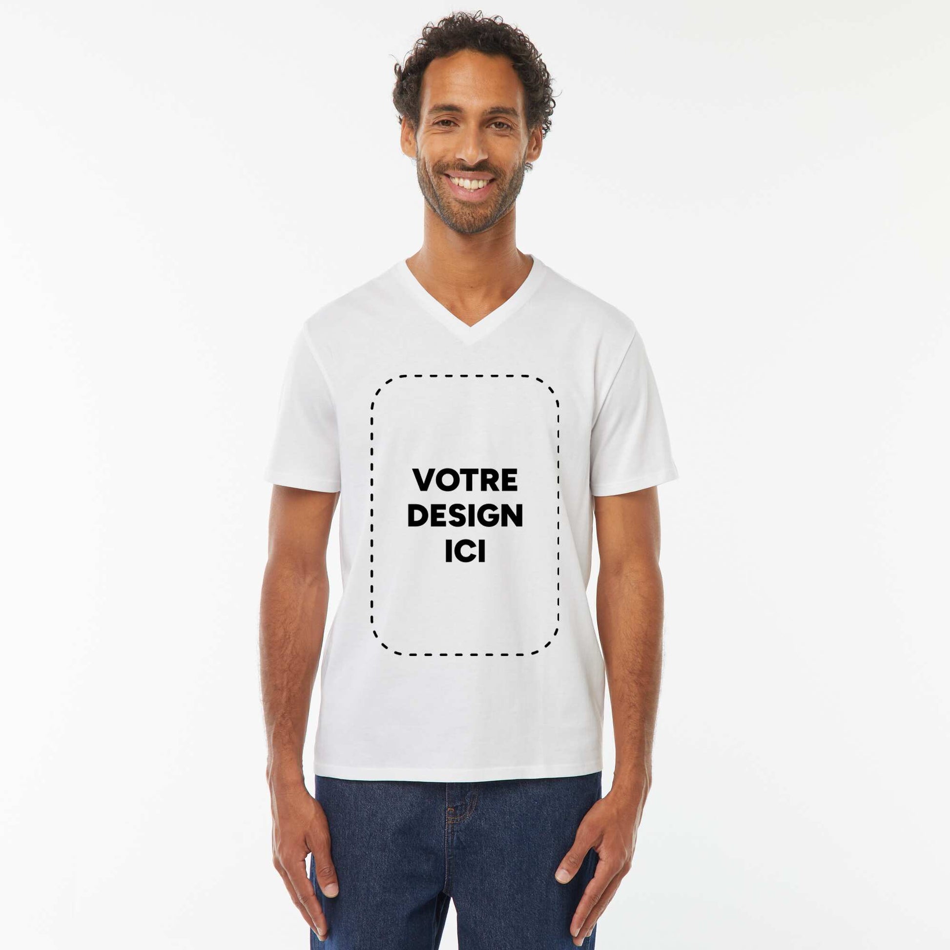T-shirt coton 160 Gr BLANC