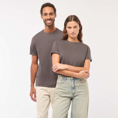 T-shirt coton 225 Gr - unisexe GRIS