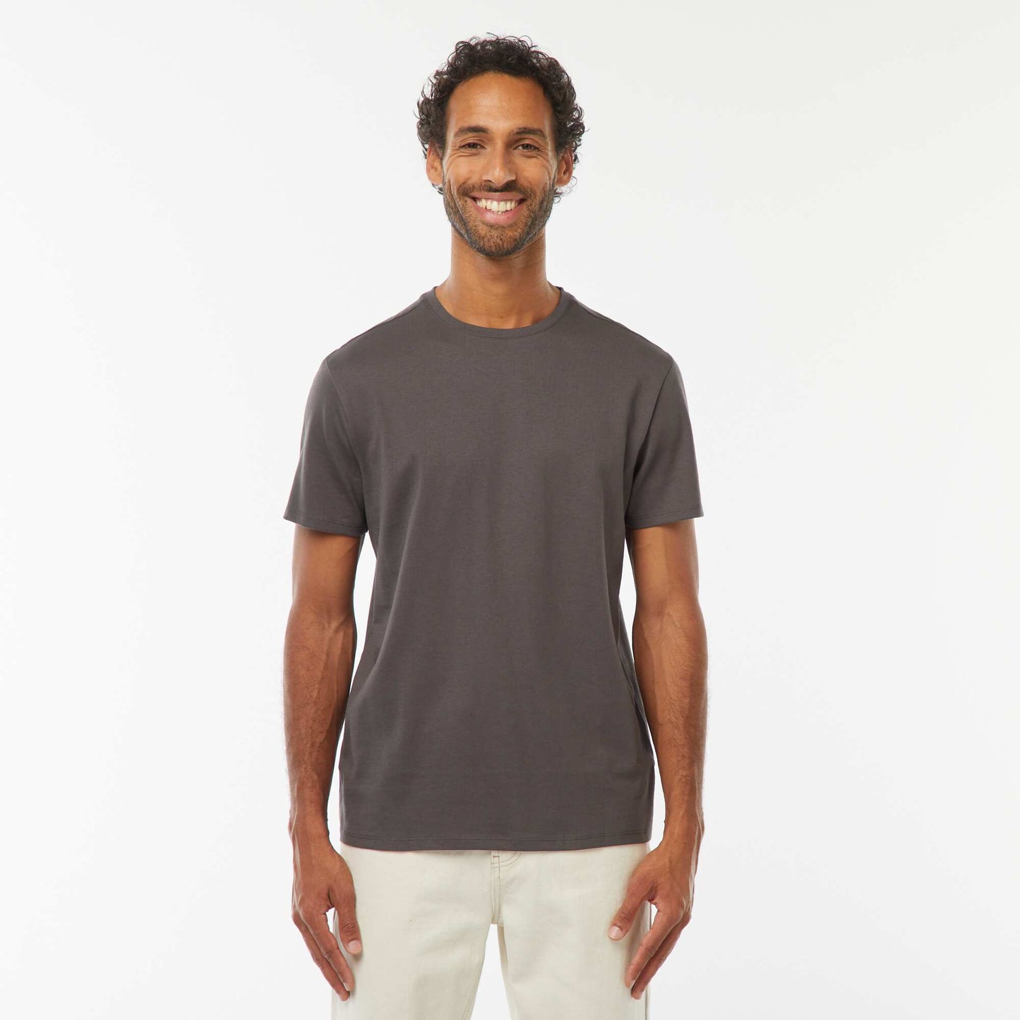 T-shirt coton 225 Gr - unisexe GRIS