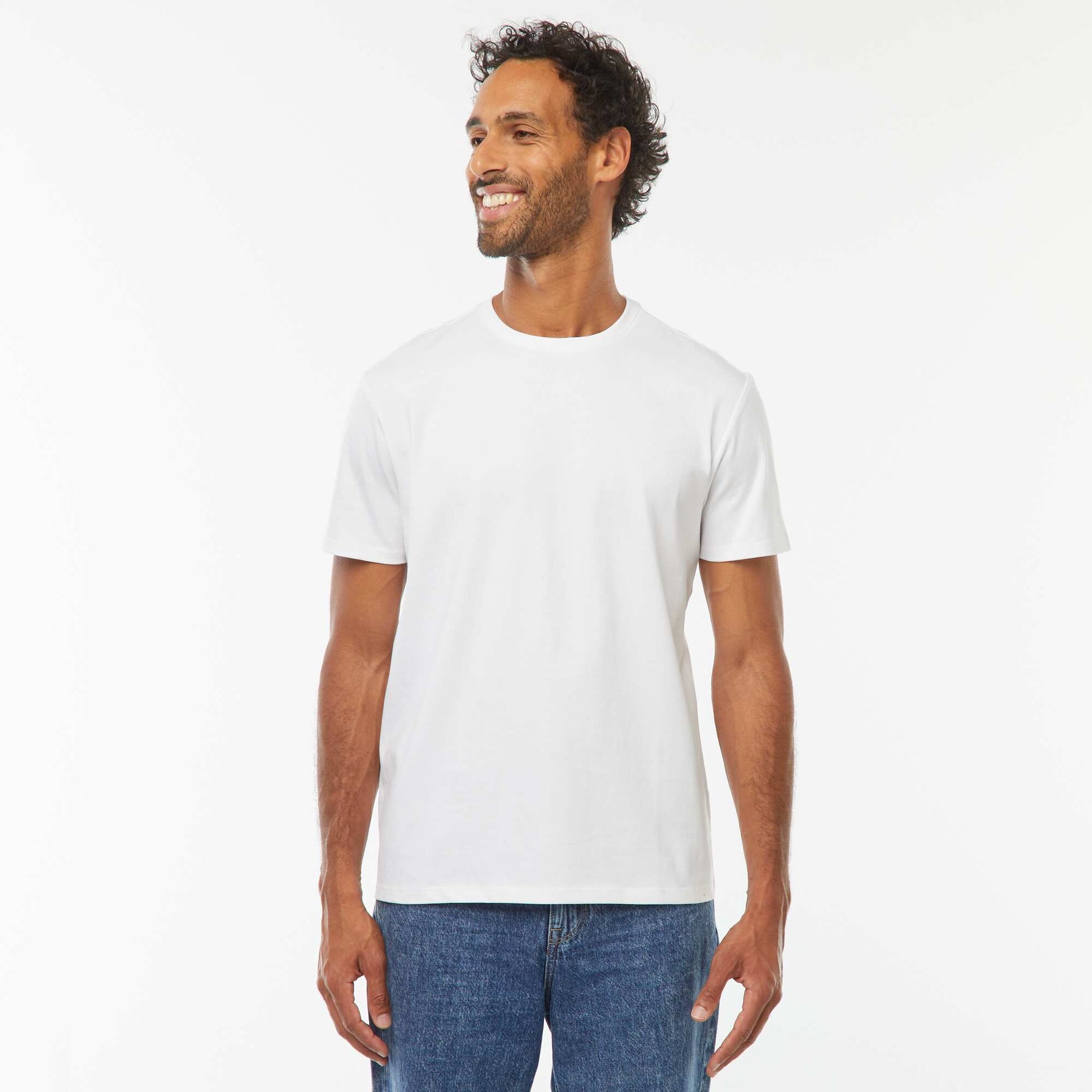 T-shirt coton 225 Gr - unisexe BLANC