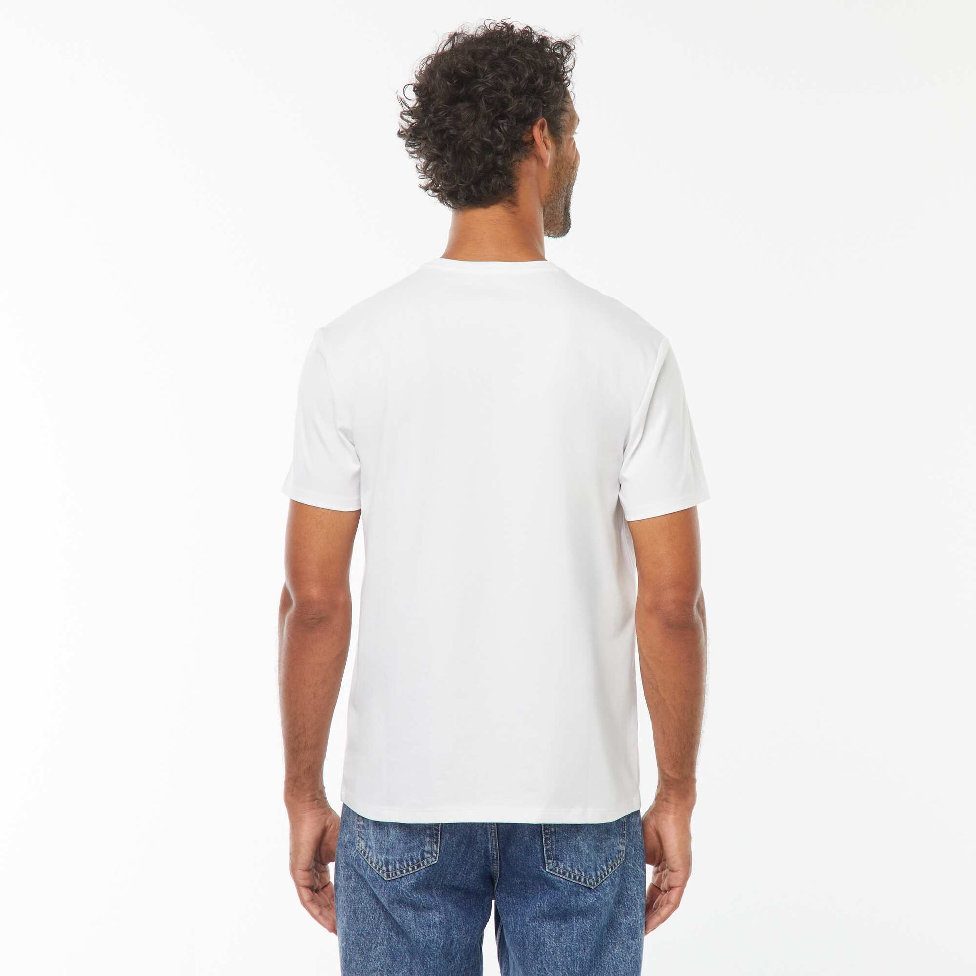 T-shirt coton 225 Gr - unisexe BLANC