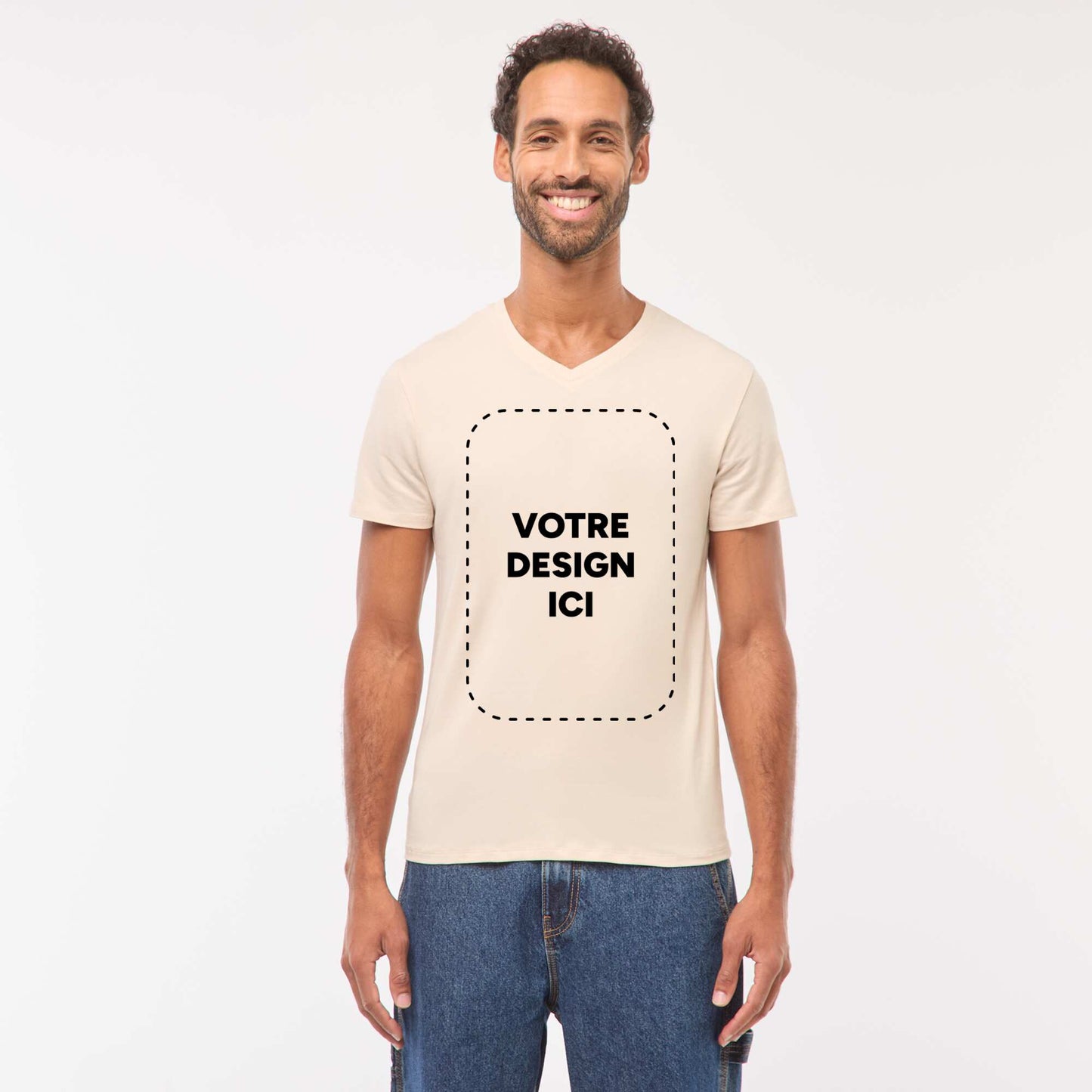 T-shirt coton 160 Gr BEIGE
