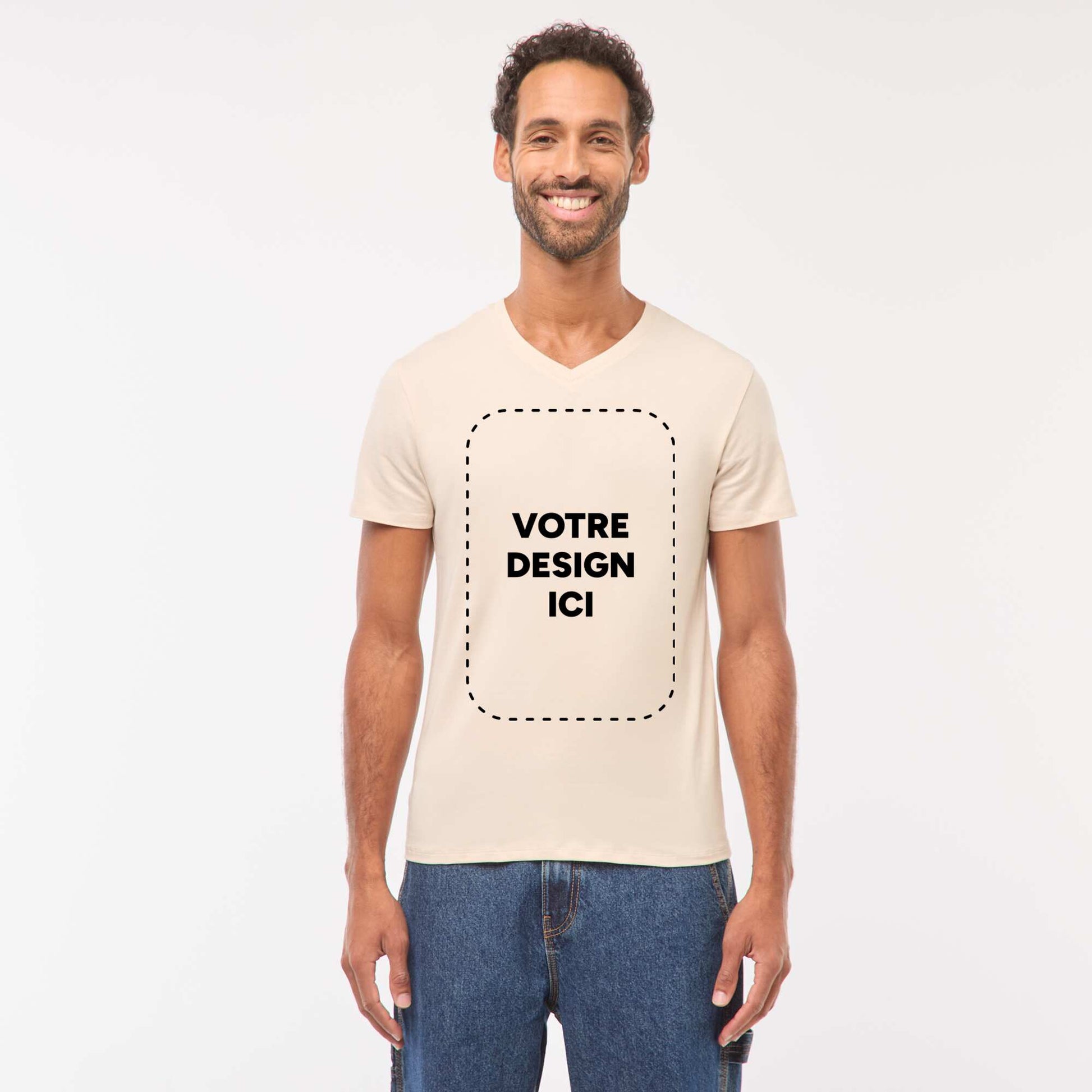 T-shirt coton 160 Gr BEIGE