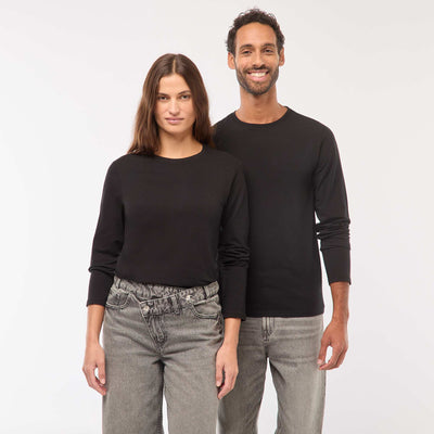 T-shirt coton 160 Gr - unisexe NOIR