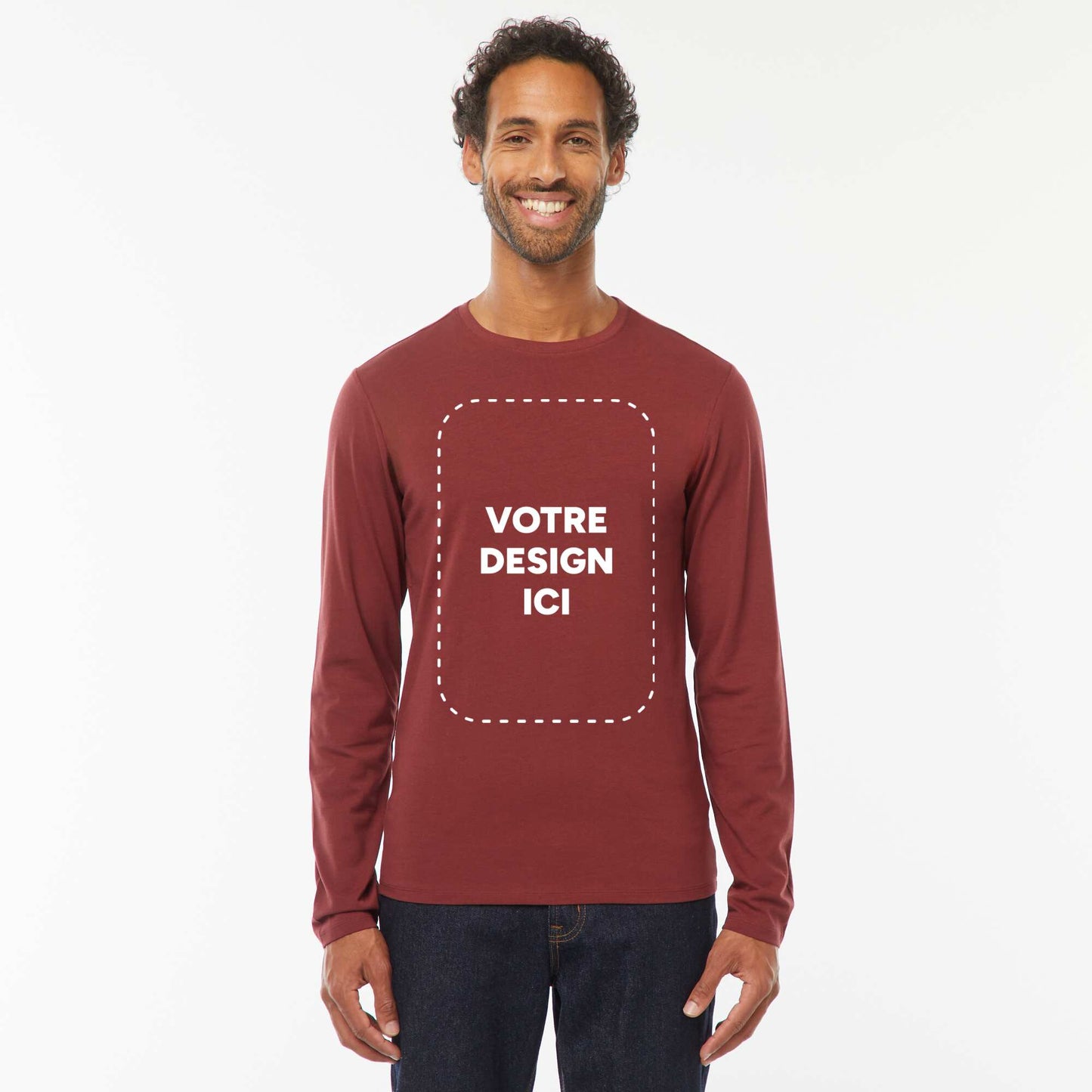 T-shirt coton 160 Gr - unisexe ROUGE