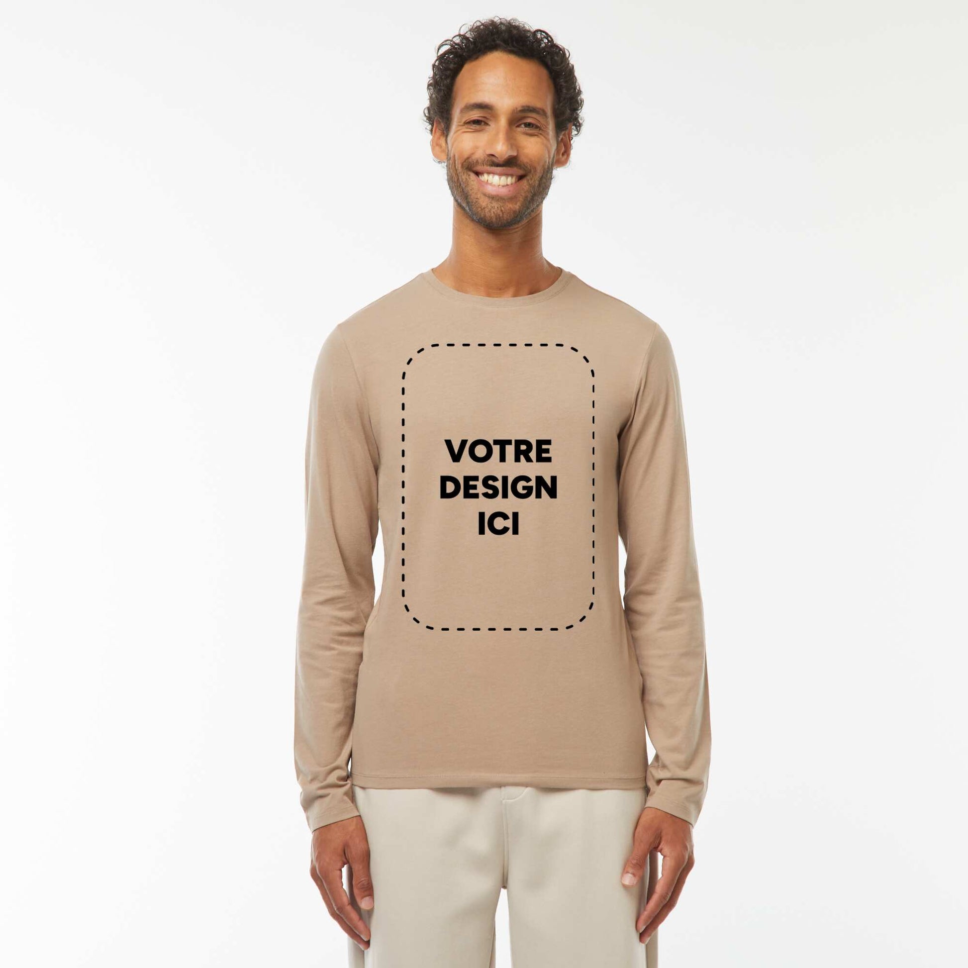 T-shirt coton 160 Gr - unisexe BEIGE