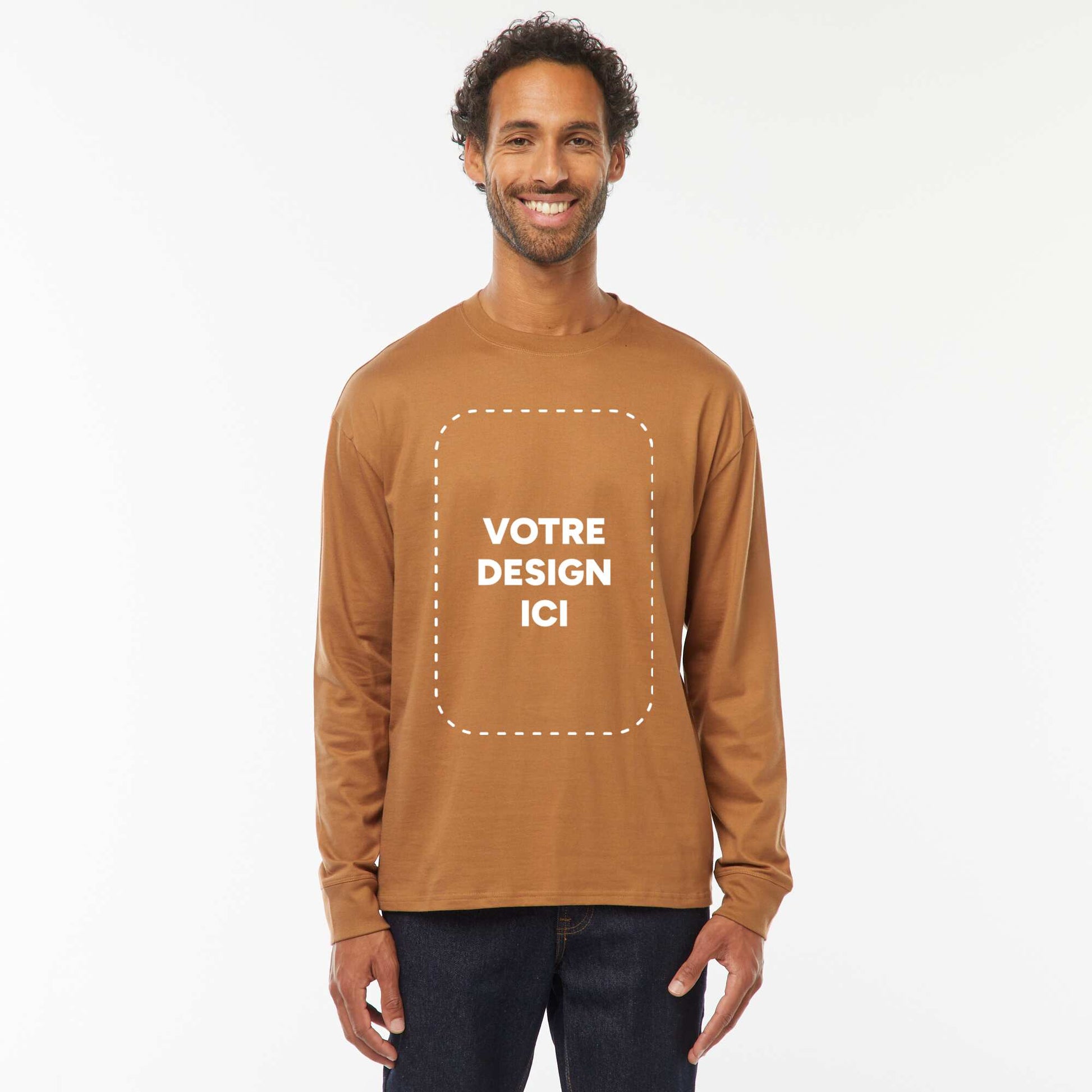 T-shirt coton 190 Gr BEIGE