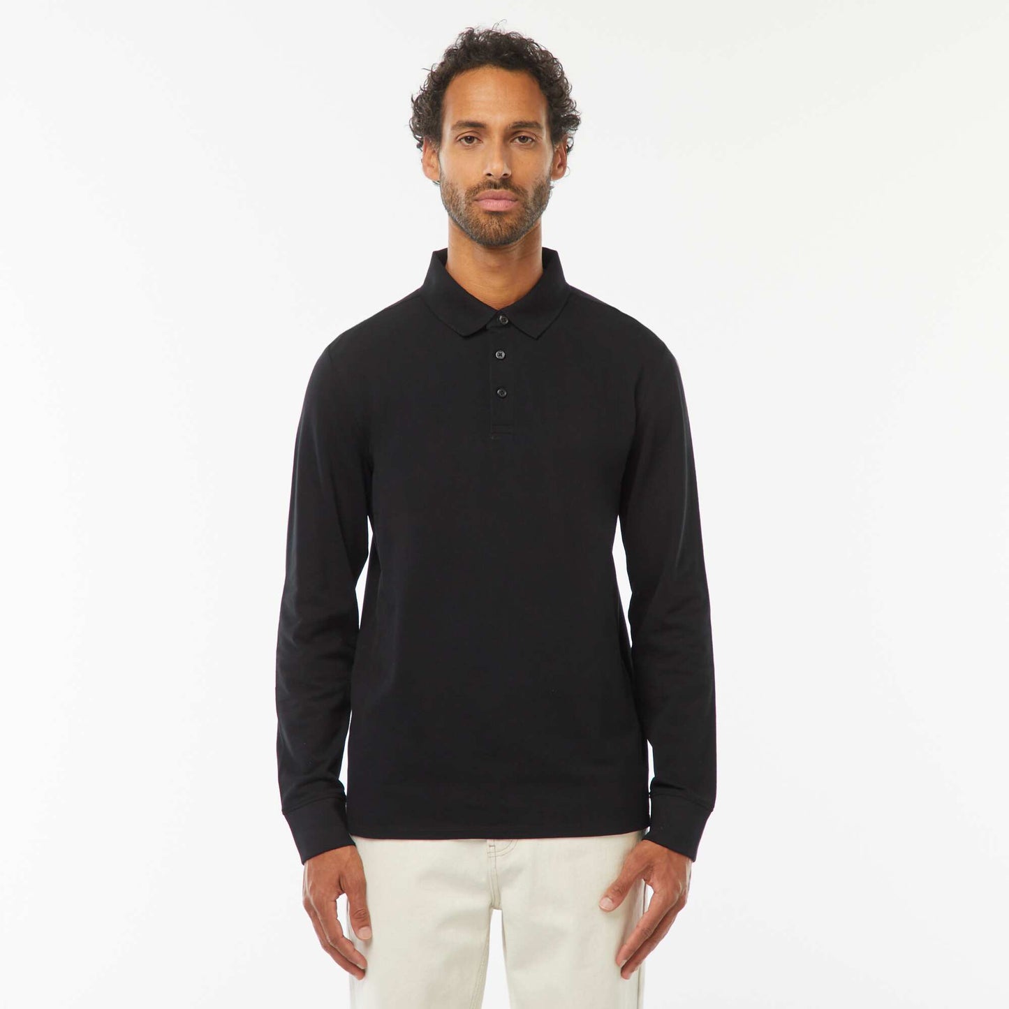 Polo piqué coton 220 Gr - unisexe - Noir NOIR