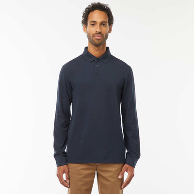 Polo piqué coton 220 Gr - unisexe - Marine BLEU
