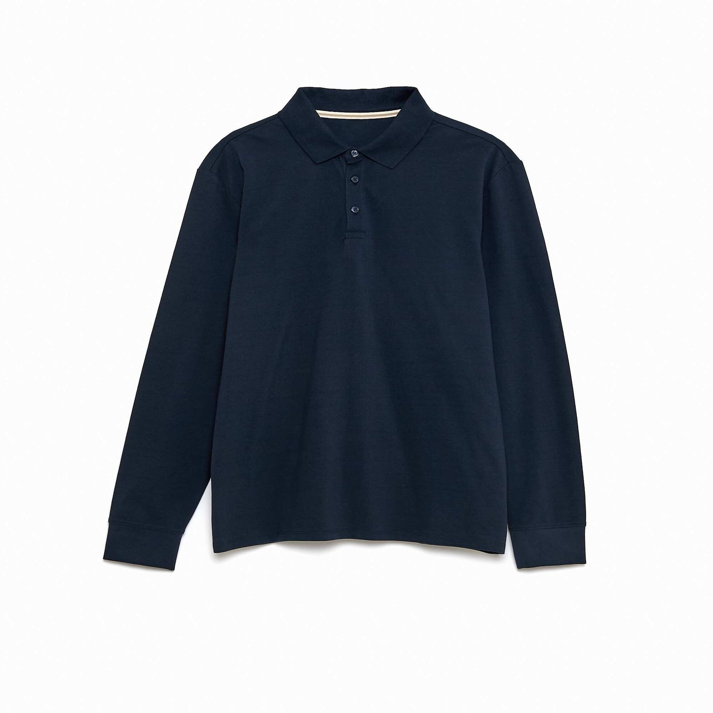 Polo piqué coton 220 Gr - unisexe - Marine BLEU