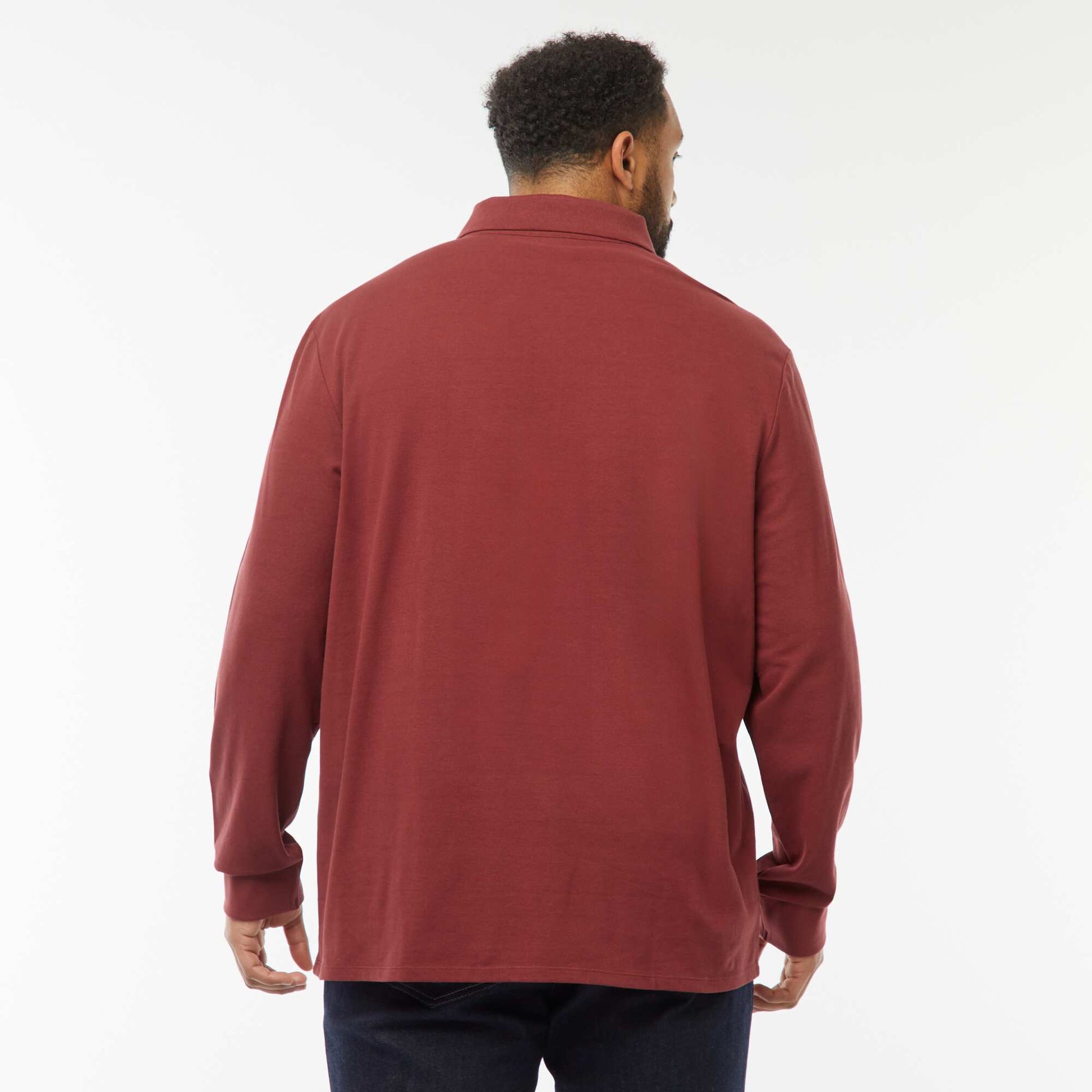 Polo piqué coton 220 Gr - unisexe - Rouge ROUGE