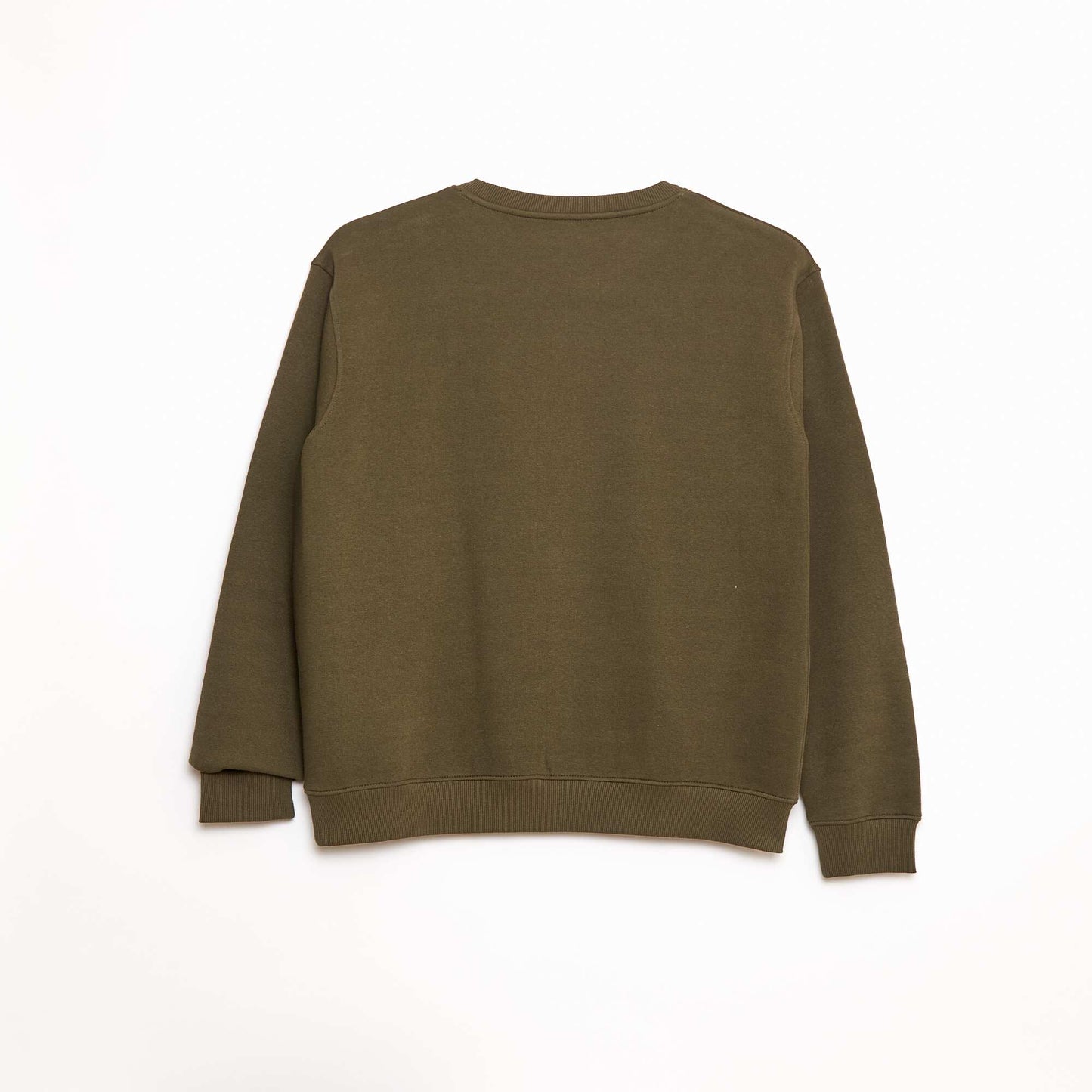 Sweat col rond molleton gratté 260 Gr  - Unisexe KAKI