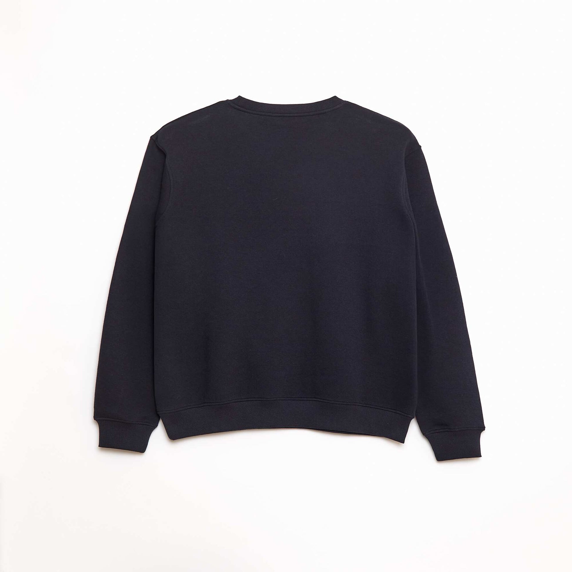 Sweat col rond molleton gratté 260 Gr  - Unisexe BLEU MARINE