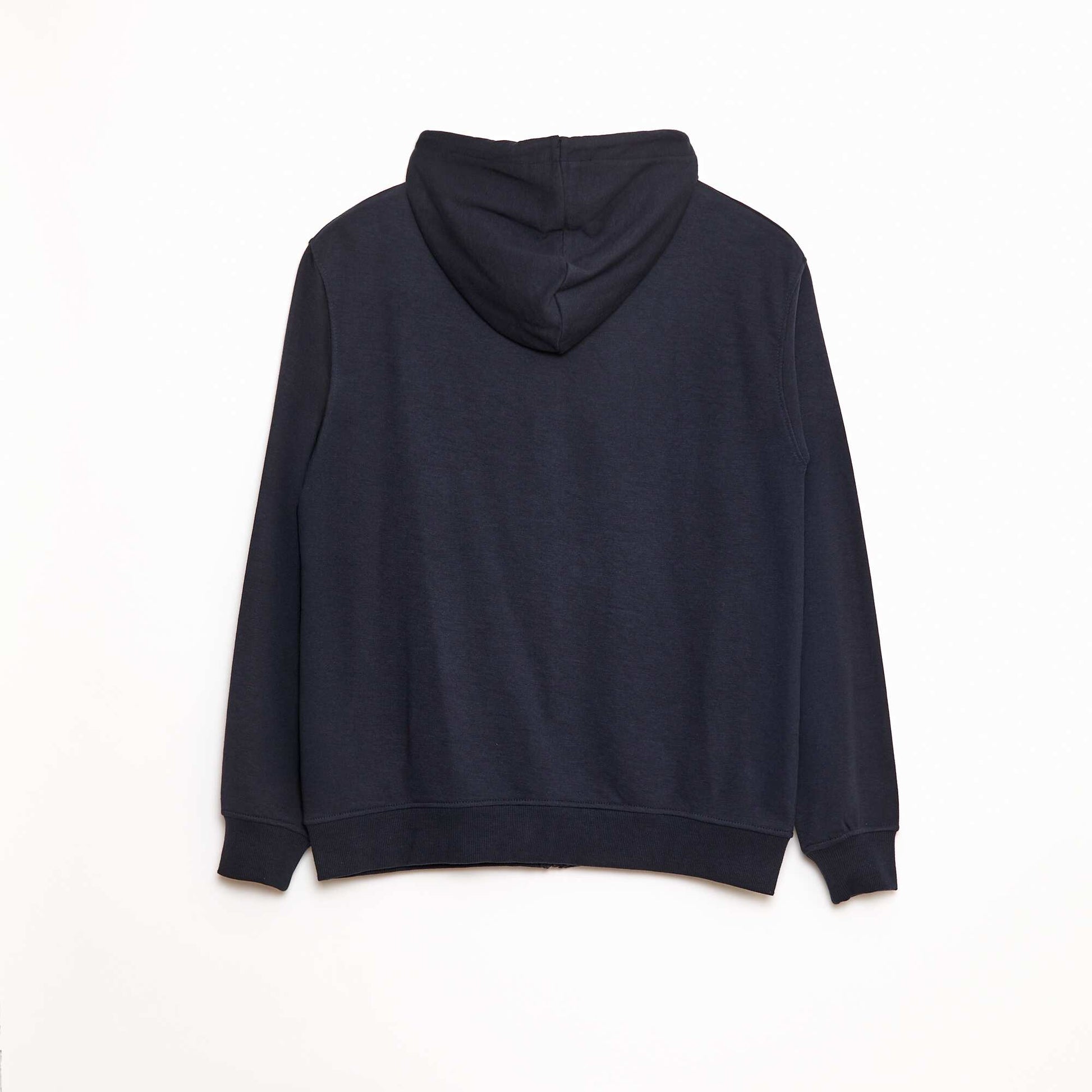 Sweat zippé capuche 260 Gr - unisexe BLEU MARINE